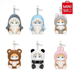 Mofusand Animal Plush & Vinyl Blind Box Keychain,Soft Plush Pendant,Suitable for Bags,Fun Anime Merchandise and Collectible Gift for Fans
