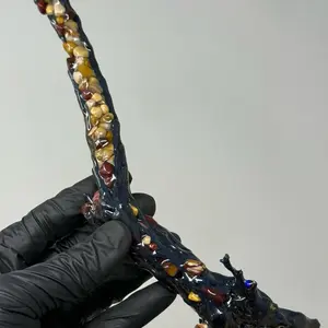 9.5” inch Mookite Handcrafted WAND Unique Artisan Crafted Design
