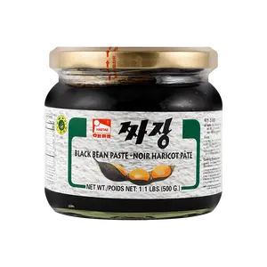 HAITAI Korean Jjajang Sauce 500g - Authentic Black Bean Paste for Noodles, Stir-fry & Korean Cuisine