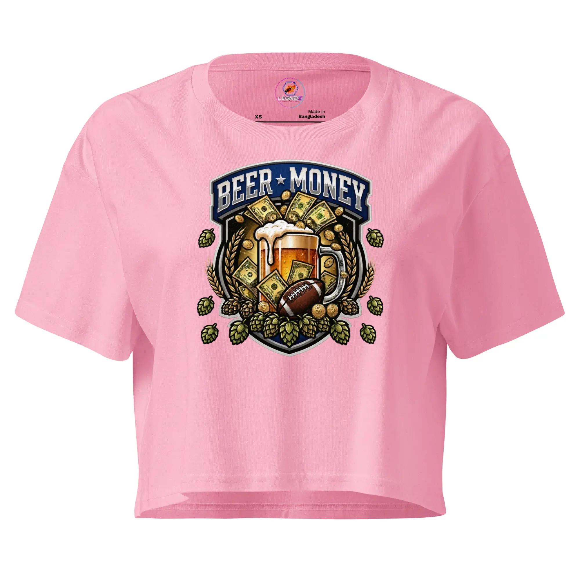 Beer Money Women’s crop top