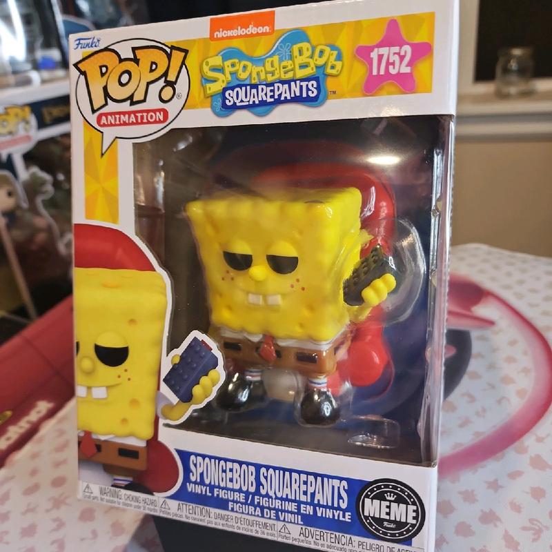 Funko Pop Animation Deluxe Nickelodeon's Spongebob Squarepants Meme #1752 "Imma head out"