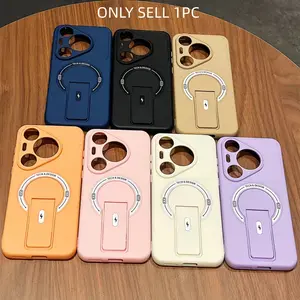 For HUAWEI Pura 70 80 Pro Ultra Mate 60 60 Pro Magnetic T Skin-feel  Magnetic Phone Case with Stand