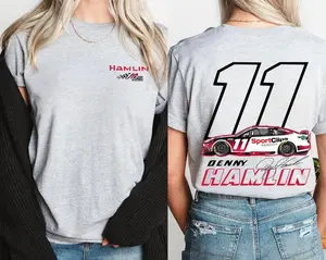 Denny Hamlin T-Shirt NASCAR, Denny Hamlin Racing Graphic Tee, NASCAR Fan Shirt For Men, Gift For Fan.