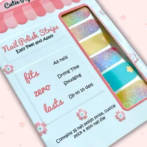 Hime Japanese Sakura Nail Wraps| Pastel Kawaii Kimono Nail Stickers| DIY Manicure| Nail art| Anime Kawaii Aesthetic Nail Stickers | Nail Inspo