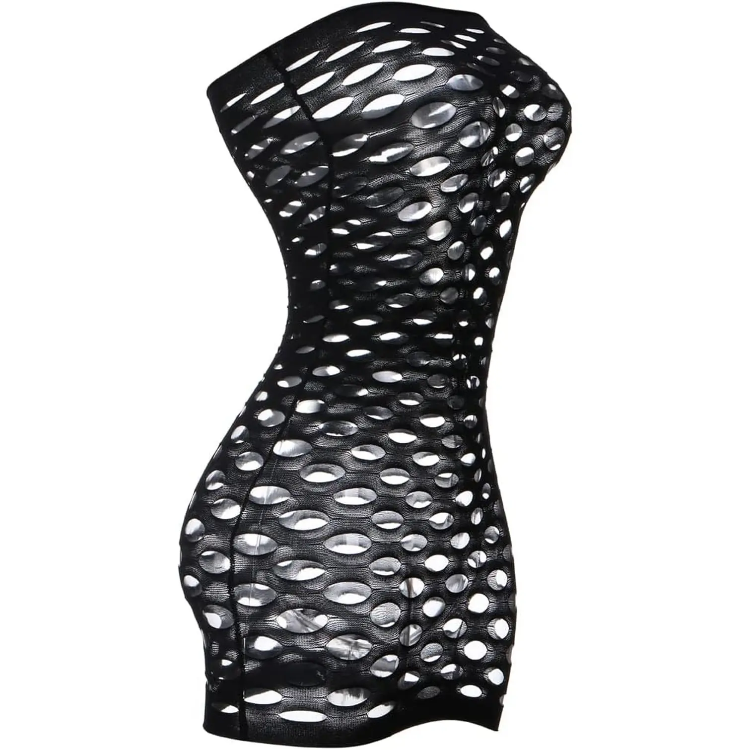 cowl neck bodycon mini dress Miami Nights Cowl Neck Sequin Mini Dress Navy
