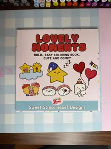 LOVELY MOMENTS COLORING BOOK