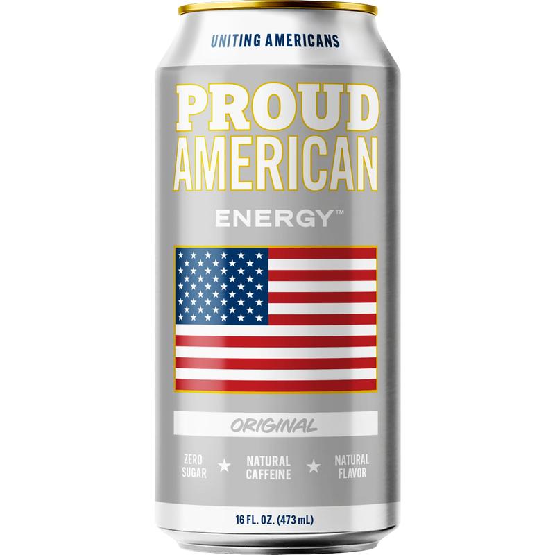 Proud American Energy - Original, Tropical, Cherry Limeade, Blue Raspberry & Variety Flavors (8-Pack)