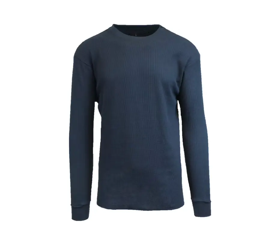 Men's Long Sleeve Classic Thermal Shirts - Size 5XL