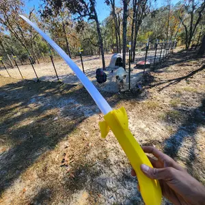 Banana Katana - Fun Safe Extendable Plastic Sword 13 to 34 Inches - Magnetically Secured Tip Flexible Tip Unique Design Cosplay Prop Collectible Piece