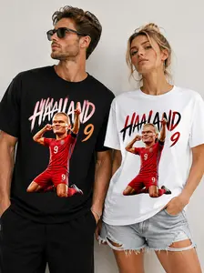 Comfort Colors Litmited Haaland Retro 90s Shirt, Norway Sport Graphic Tee, Haaland Vintage Shirt, NOR Sport Fan Shirt，victory shirt,Retro Bootleg Oversized Unisex Shirt, Soccer Gift,Erlingg Haalandd Shirt Vintage Graphic Tee, Norway Soccer Shirt