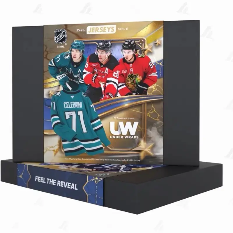 2025-26 Fanatics Under Wraps NHL Hockey Jersey VOL II