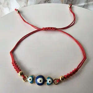 Pulso Amuleto de Ojo turco ajustable-Adjustable Evil Eye Amulet bracelet