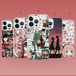 Spy x Family Phone Case: Forger Family Anime Cover, Compatible with iPhone 11, 12, 13, 14, 15, 16, 17 & Samsung S22 S23 S24 S25 – check our available sizes