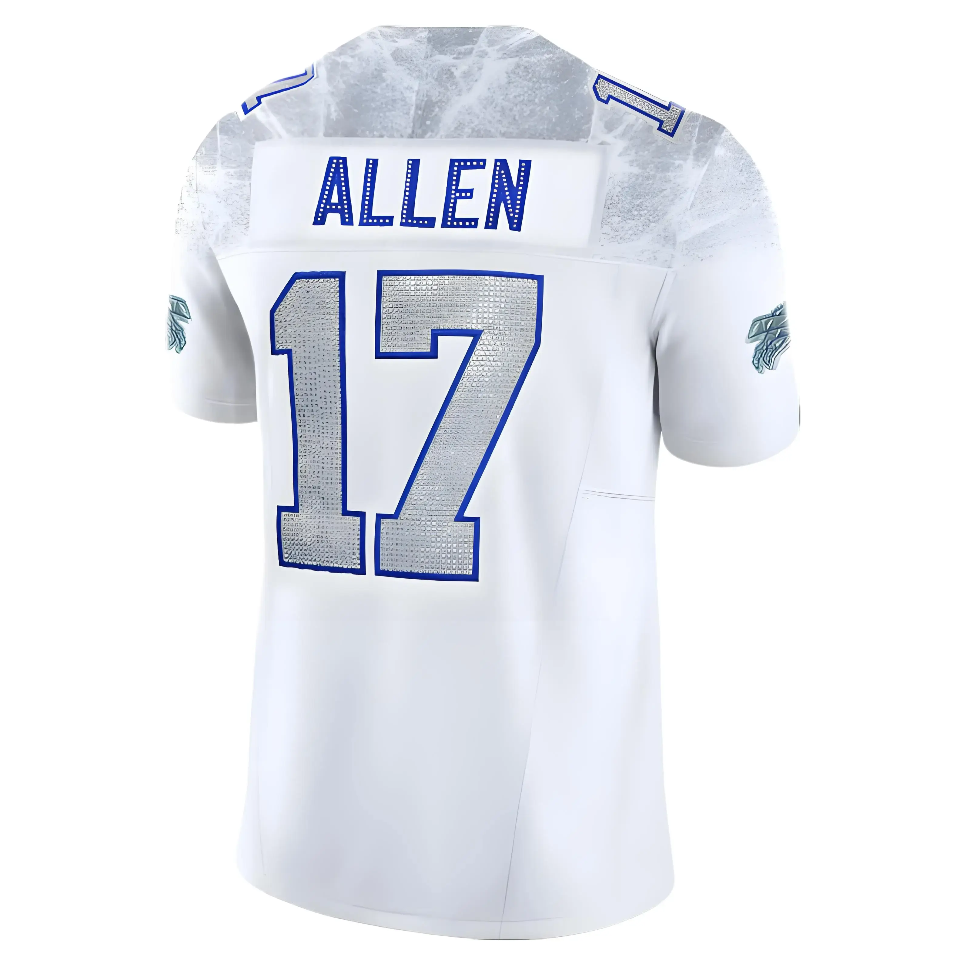 [New Diamond] Allen 17 Embroidered Sports Jersey - Unisex Football Kits - Suitable for Game Day, Casual Wear - For Sports Fans, Rhinestone, Short Sleeve, Unisex Fit
