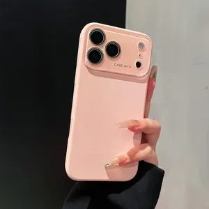 Compatible with iPhone 17/ 17 Air/ 17 Pro/ 17 Pro Max/ 16/ 16 Pro/ 16 Pro Max/ 15 14 13 12Pro Max, daily mobile phone accessories, mobile phone protection, artistic design, fashionable mobile phone case, liquid protective case with full lens coverage