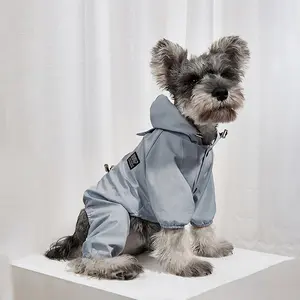Reflective Pet Raincoat - Waterproof and Breathable Dog Jacket for Four-Legged Friends