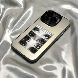 Cool Eyes Bill-Kaulitz Phone Case for iPhone 16 15 14 13 12 11 Pro Max X XR XS Max 8 7 Plus, Anti-Drop Matte Back Cover