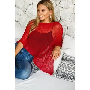 Sheer Summer Poncho by SHU-SHI