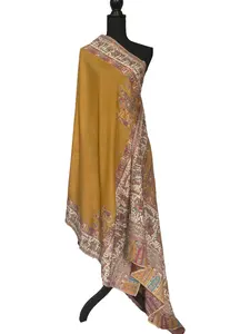 Cashmere shawl - Mustard