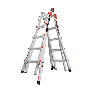 Little Giant 22' Multi-Position Ladder W/Ratchet Levelers