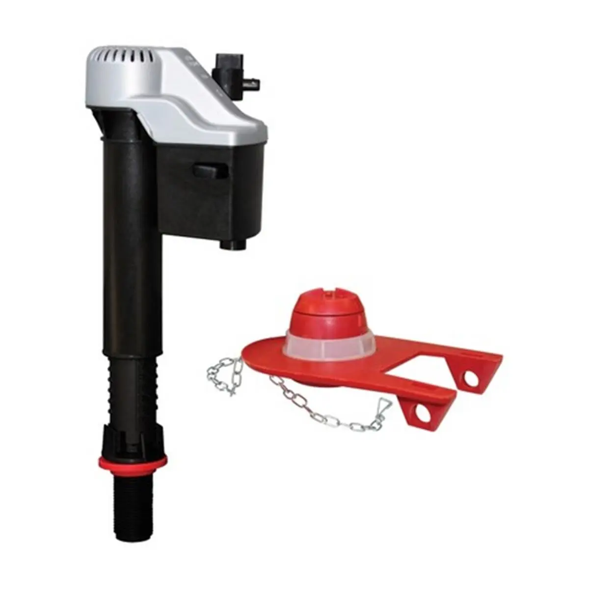 212 MAIN Korky 818MP Quietfill Complete Flush Valve & Flapper Set, Easy-Install Toilet Maintenance Kit