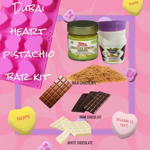 Dubai heart pistachio bar diy kit