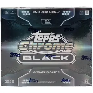 2026 Topps Chrome Black Baseball Hobby Box