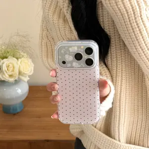 Creative Heart Lens Elephant Case for Apple iPhone 17 Pro Max, Fashion Phone Cover, Stylish Mobile Protection, Trendy Design, Accessories
