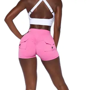 Everlast High Waist Gym Shorts for Women - Sports Workout Outfits