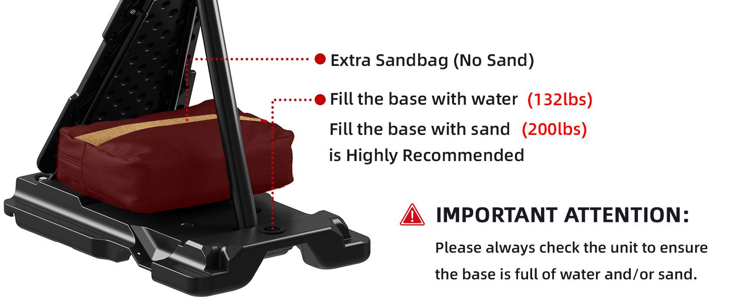COFIYARD Enhanced version Basketball Hoop Outdoor with 44 Inch Shatterproof Backboard, 5.25-10FT Height Portable Basketball Hoop with Sandbag, Adjustable Basketball Goal System COFIYARD Enhanced version Basketball Hoop Outdoor with 44 Inch Shatterproof Backboard, 5.25-10FT Height Portable Basketball Hoop with Sandbag, Adjustable Basketball Goal System