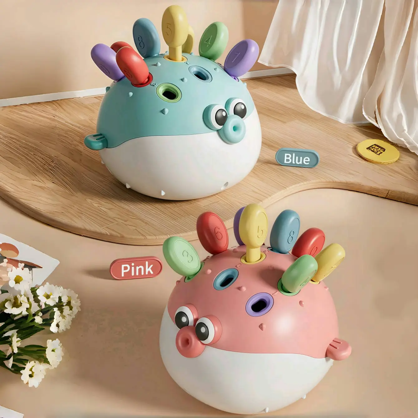 Montessori Learning Toy for Babies & Toddlers, Durable Design, Promotes Motor Skills & Cognitive Development, Ideal Gift for Kids