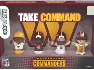 Little People Collector NFL Washington Commanders Take Command Series 1 Collectible Figures New Officially Licensed