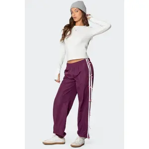 Bow Stripe Nylon Track Pants Bow Stripe Nylon Track Pants