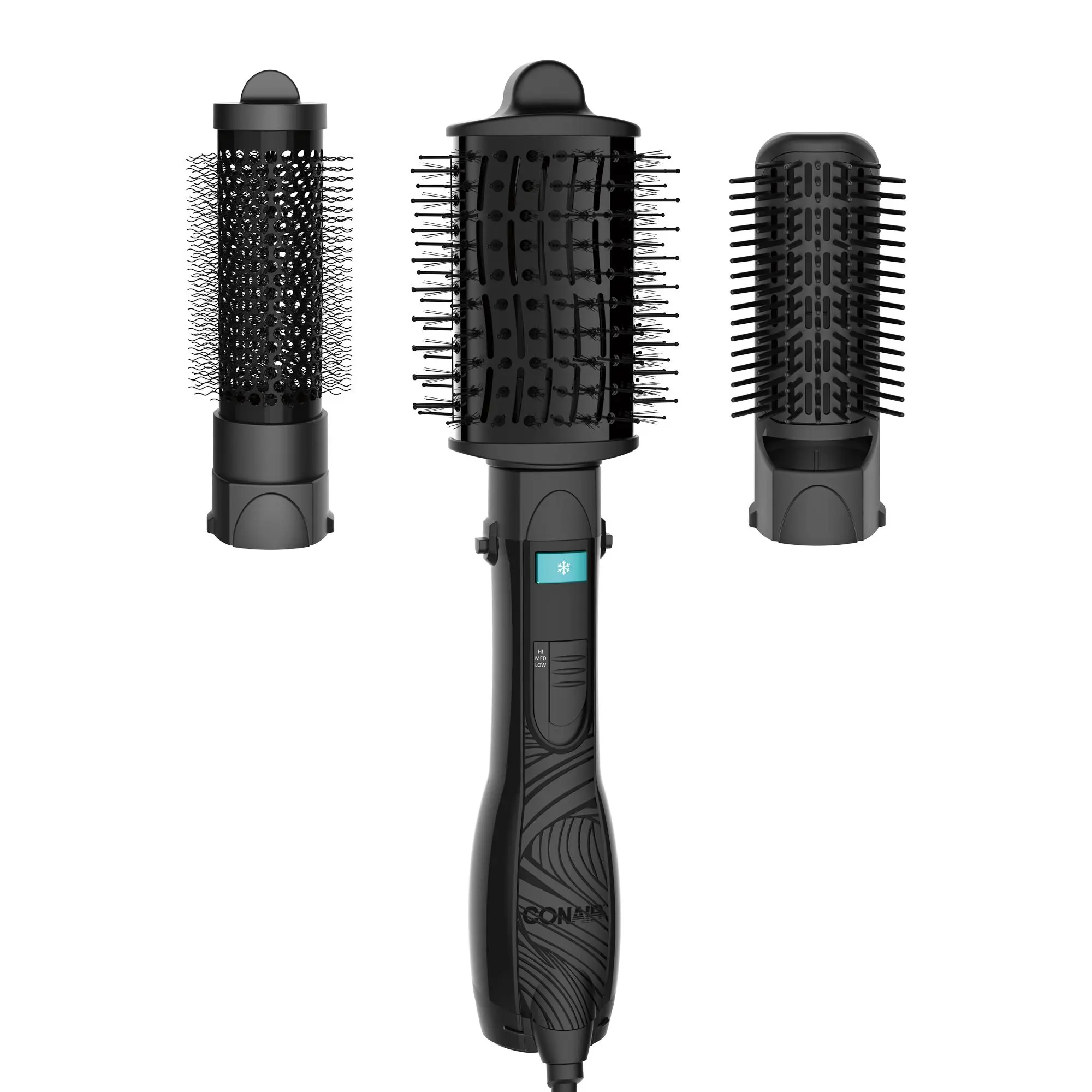 Conair The Curl Collective 3-in-1 Blowout Kit, 3 Interchangeable Brush Attachments to Create Your Perfect BlowoutConair The Curl Collective 3-in-1 Blowout Kit, 3 Interchangeable Brush Attachments to Create Your Perfect Blowout