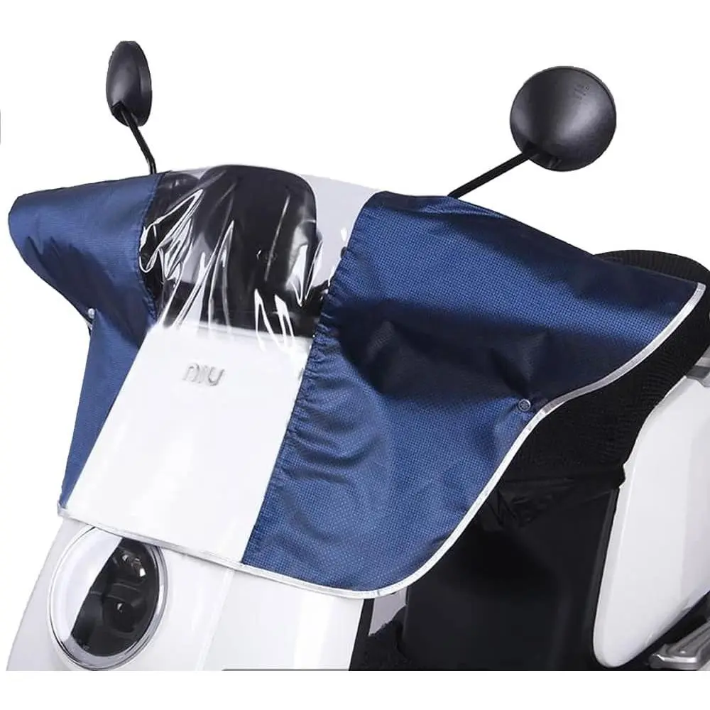 1-Piece Waterproof Fabric Control Panel Cover for Mobility Scooters - Tiller Shield, Electric Bike Center Control Rain Protection Enclosure