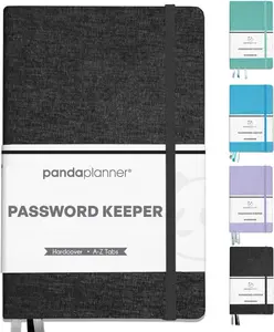 Keep All Your Passwords Safe, Organized & Easy to Find – Simple A–Z Password Keeper