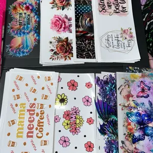 6 cup wraps bundle perfect for Glass or plastics Tumblers