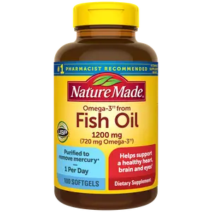 Omega-3†† From Fish Oil 1200 mg Softgels