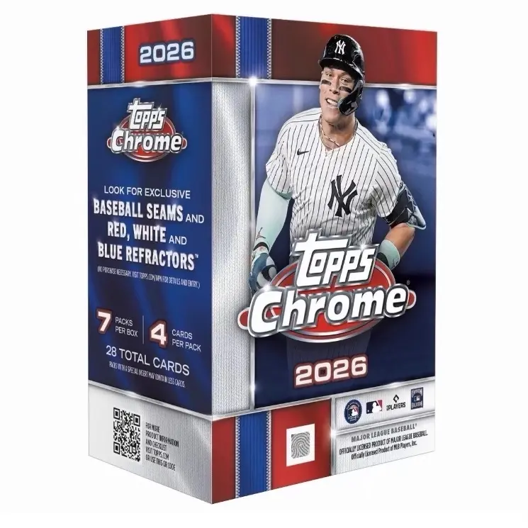 2026 Topps Chrome Baseball Blaster Box