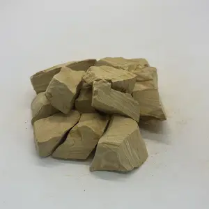 Edible Clay Layered Yellow Kaolin Clay Chunks 100% All Natural Cosmetic Grade Zero Additives Raw Clay Blocks 200g7oz