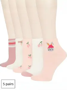 Women's Sports Socks, Cute Comfy Breathable Sports Socks for Daily Wear, Women's Socks for All Seasons