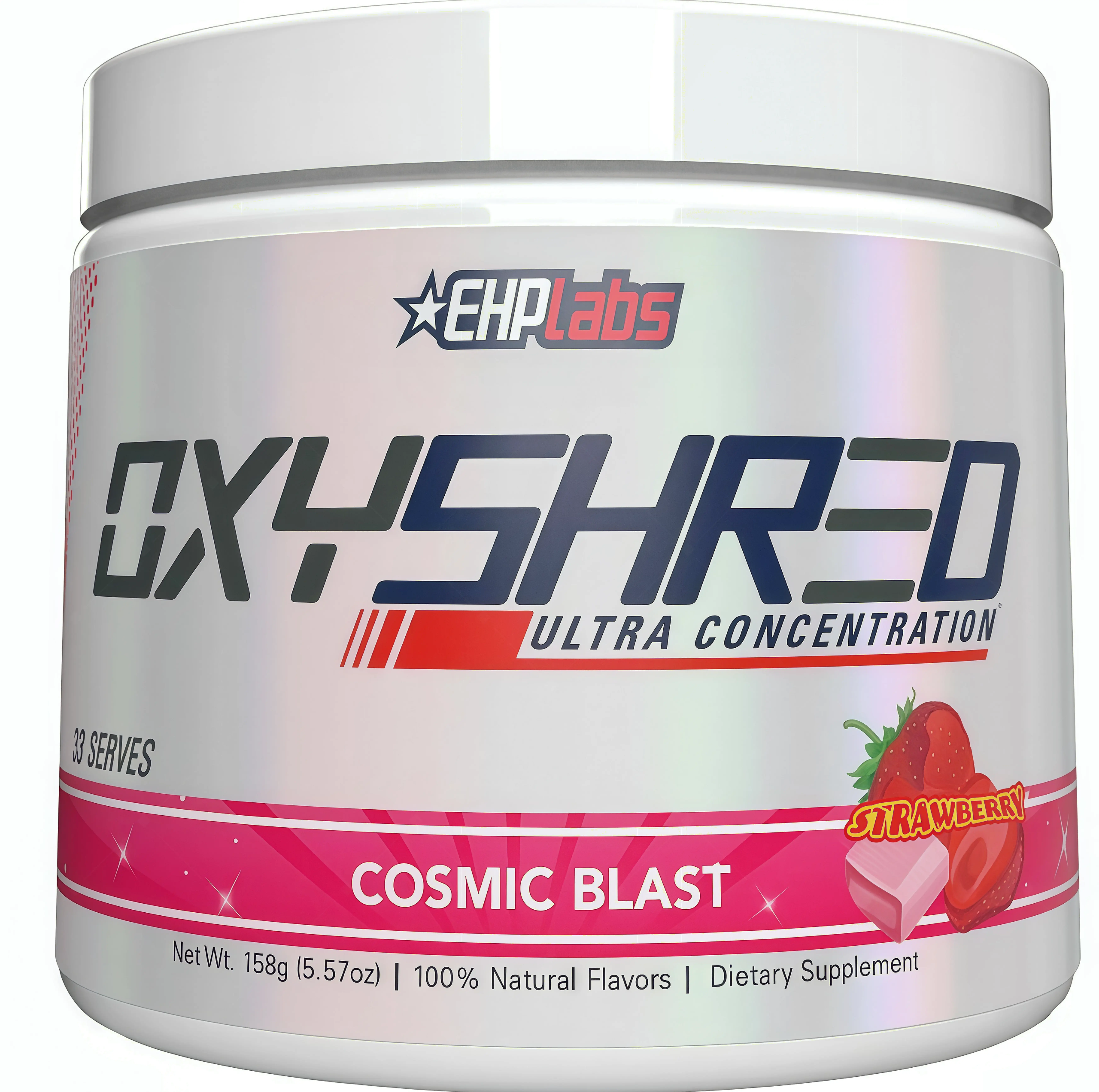 EHPlabs OxyShred Ultra JY Concentration Pre WorkoutPowder 60 Serves 150mg Caffeine Sugar Free VeganFriendly GlutenFree Men Women Health Fitness SupplementsCosmic Blast Flavor