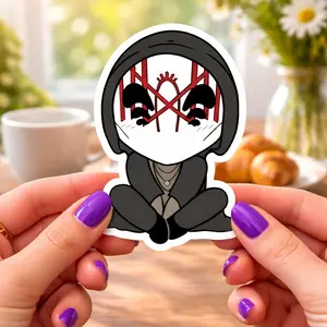 Cute Vessel Sleep Token Vinyl Sticker Water Proof Sticker for Laptop, Bottle, phonecase