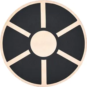 Sports & Outdoor Basics Wood Wobble Balance Trainer Board