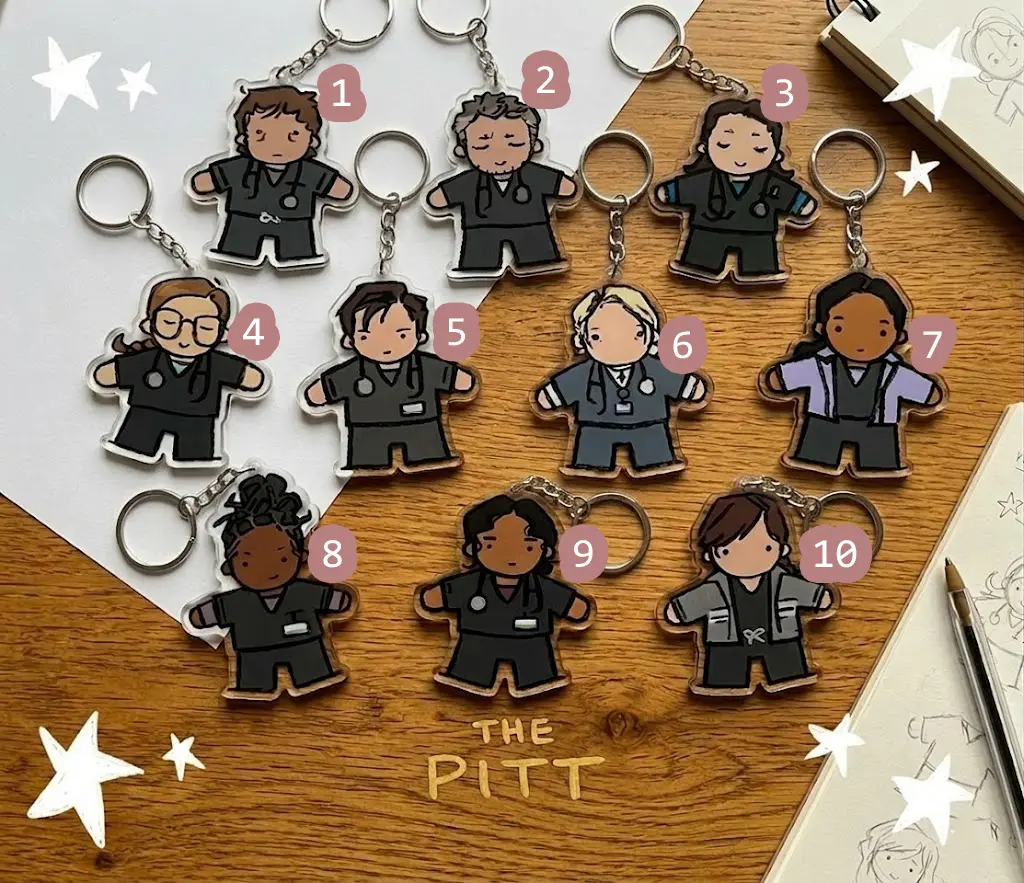 The Pitt Keychain The Pitt Keychain