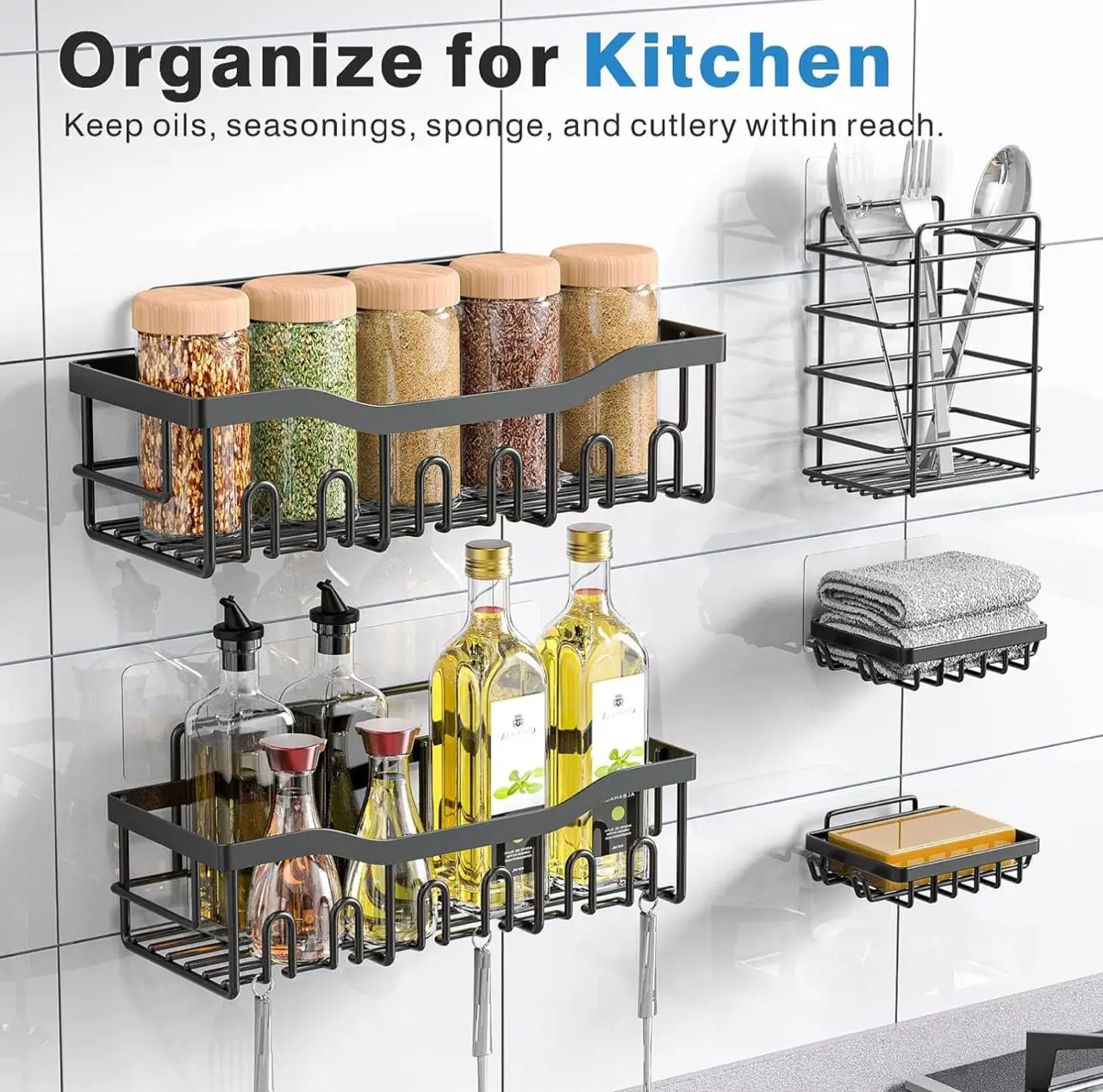 5 piece shower Caddy