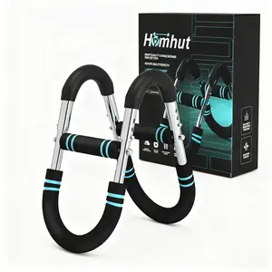 Twister arm Trainer, Adjustable Resistance (60-90 lbs) Chest Workout Equipment,Forearm Power Exercise bar , pectoralis spinalis Device, Portable Detachable Design