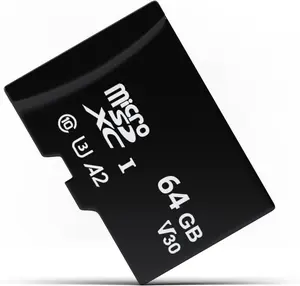 64G Micro SDXC Memory Card Read Speed up to 80 MB/s Compatible with smartphones, tablets, cameras, GoPro/action cameras, laptops, desktop computers