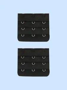 Women's Bra Strap Extender Set, Adjustable Strap, Three-Row Hook & Eye Closure, Breathable Fabric, Secure Fit, Ideal for Everyday Wear