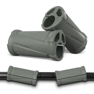 N-Gage Grips PRO - Angled Thick Grip | Increase Grip Strength | Build Bigger Arms | Reduce Joint Stress | Ideal for Bench Press, Curls, Triceps Extensions, & Rows | Made in USA | 60-Day Guarantee | 10-Year Warranty